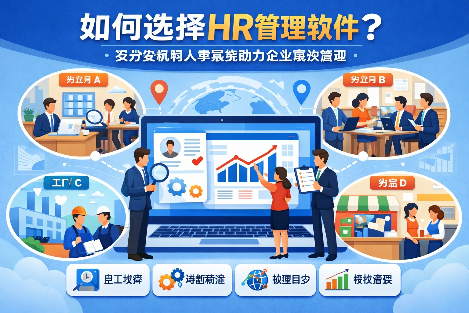 如何选择HR管理软件？多分支机构人事系统助力企业高效管理