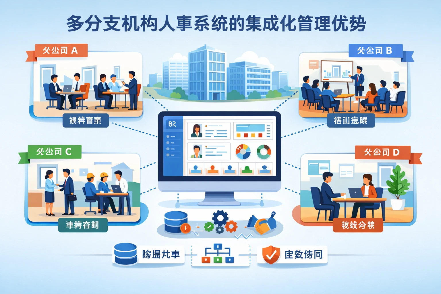 多分支机构人事系统的集成化管理优势