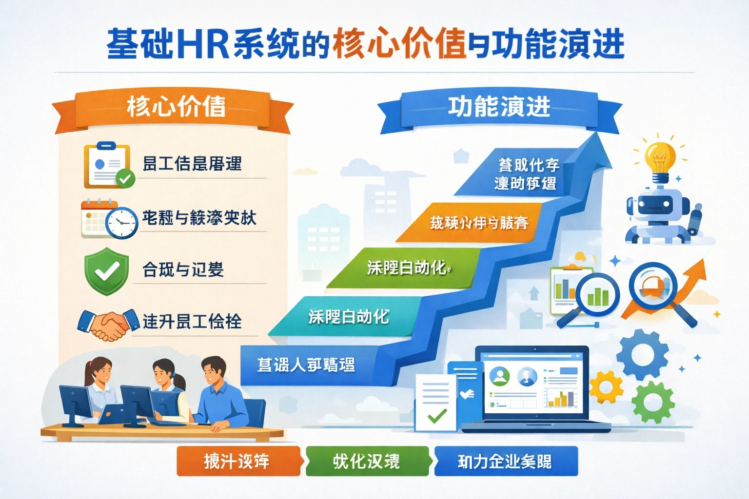 基础HR系统的核心价值与功能演进