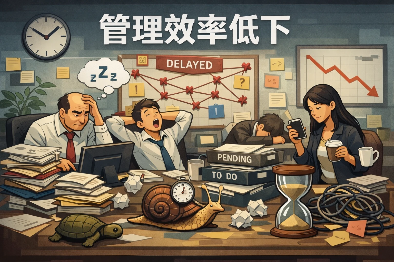 管理效率低下