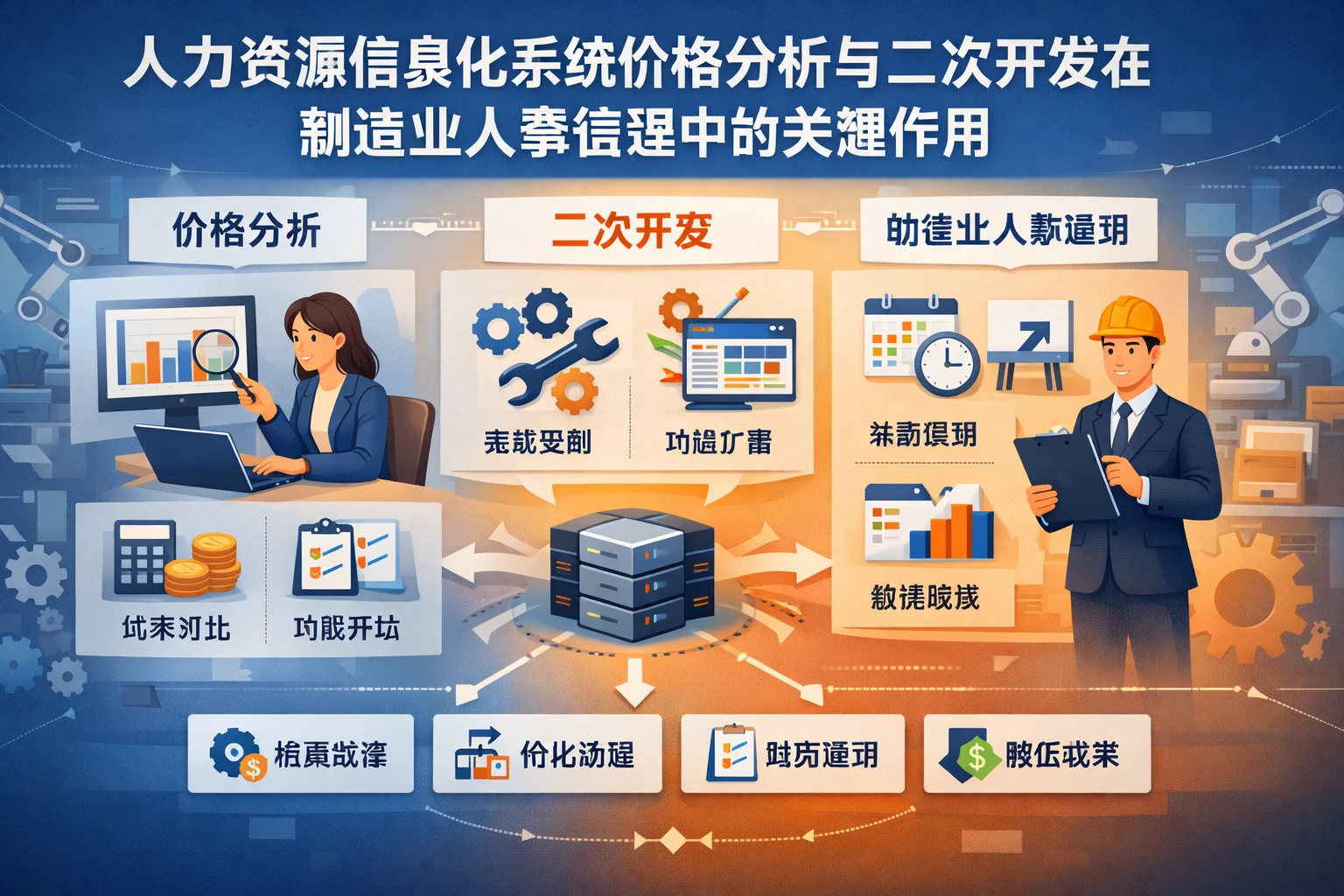 人力资源信息化系统价格分析与二次开发在制造业人事管理中的关键作用