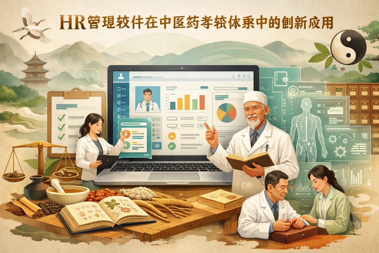 HR管理软件在中医药考核体系中的创新应用