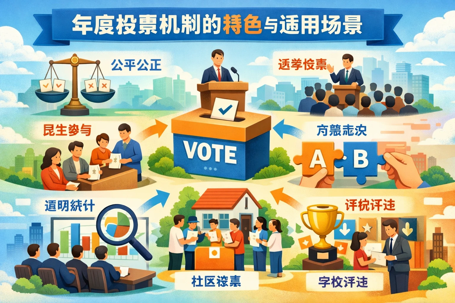 年度投票机制的特色与适用场景