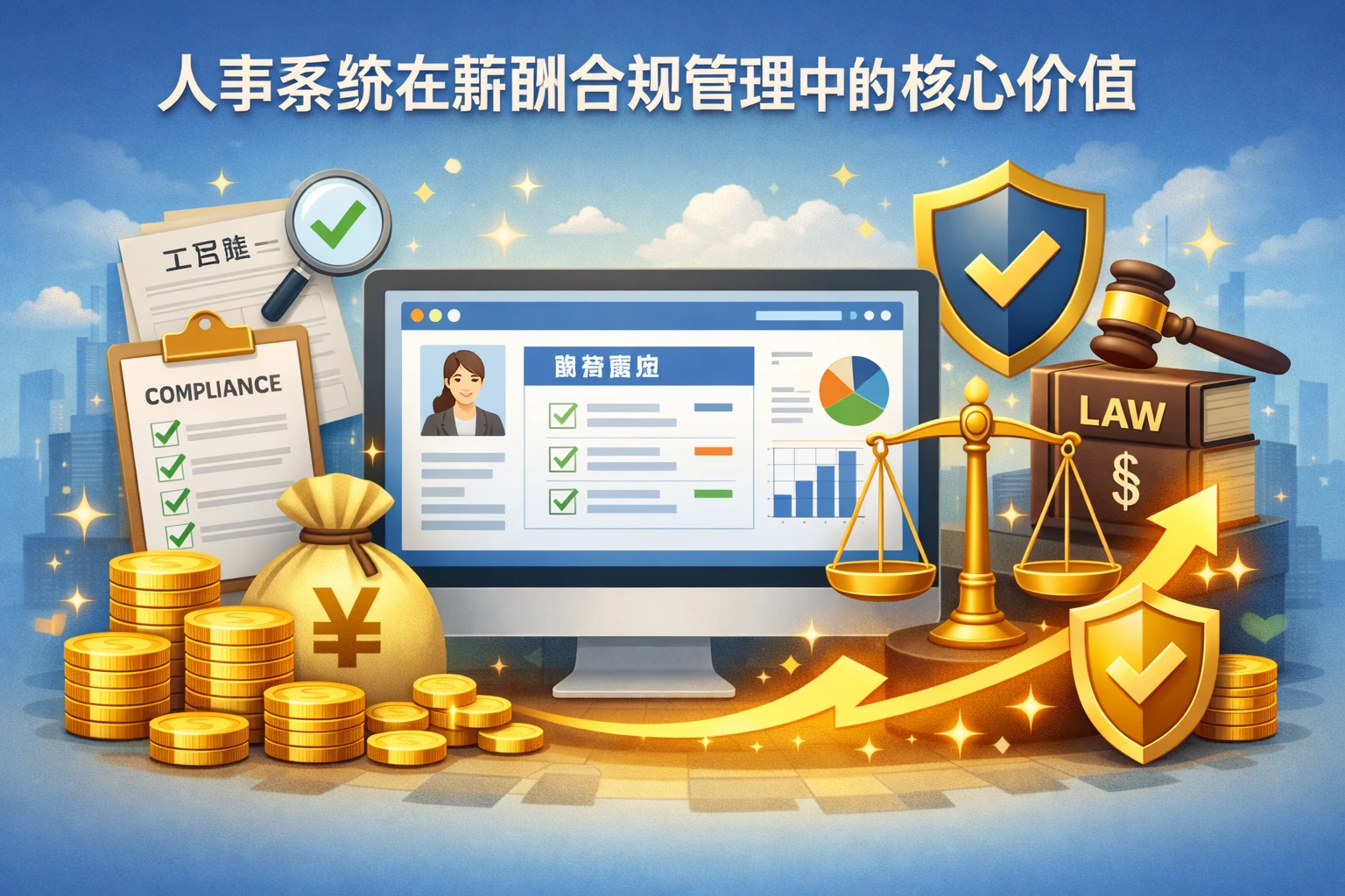 人事系统在薪酬合规管理中的核心价值