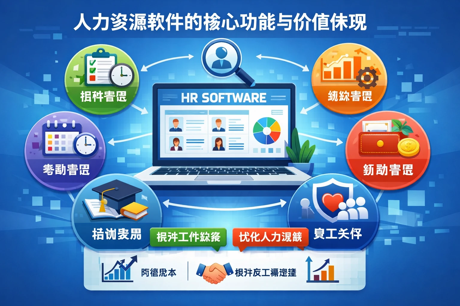 人力资源软件的核心功能与价值体现