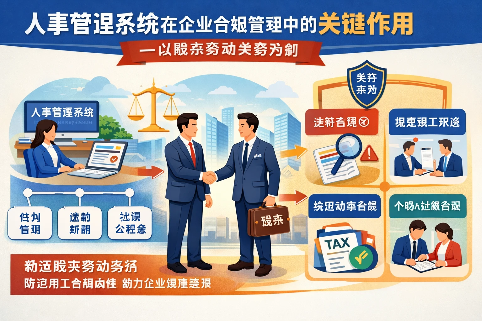 人事管理系统在企业合规管理中的关键作用——以股东劳动关系为例