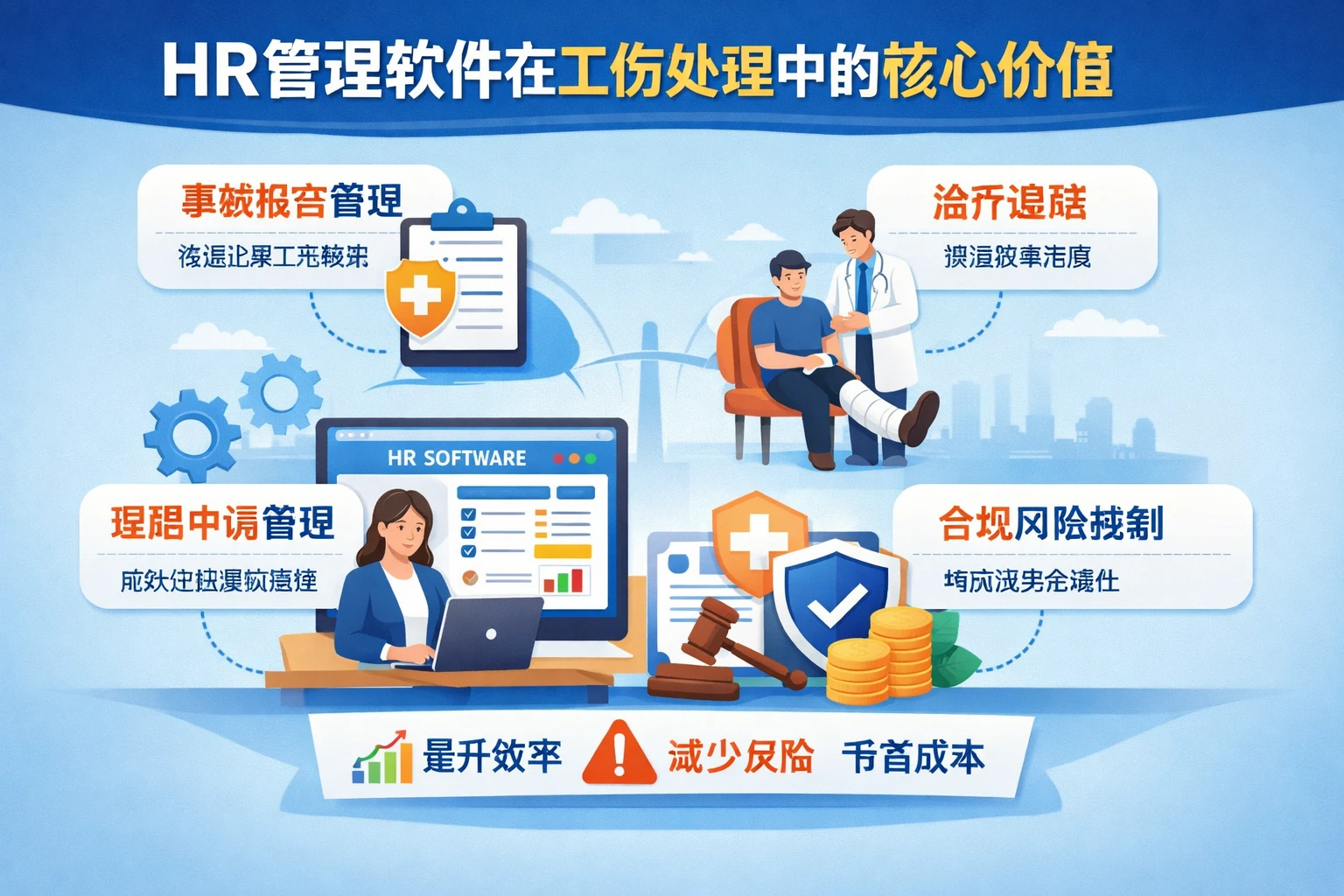 HR管理软件在工伤处理中的核心价值