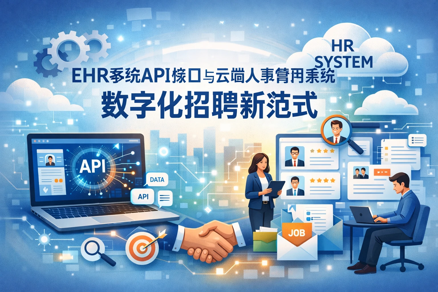 ehr系统API接口与云端人事管理系统：数字化招聘新范式
