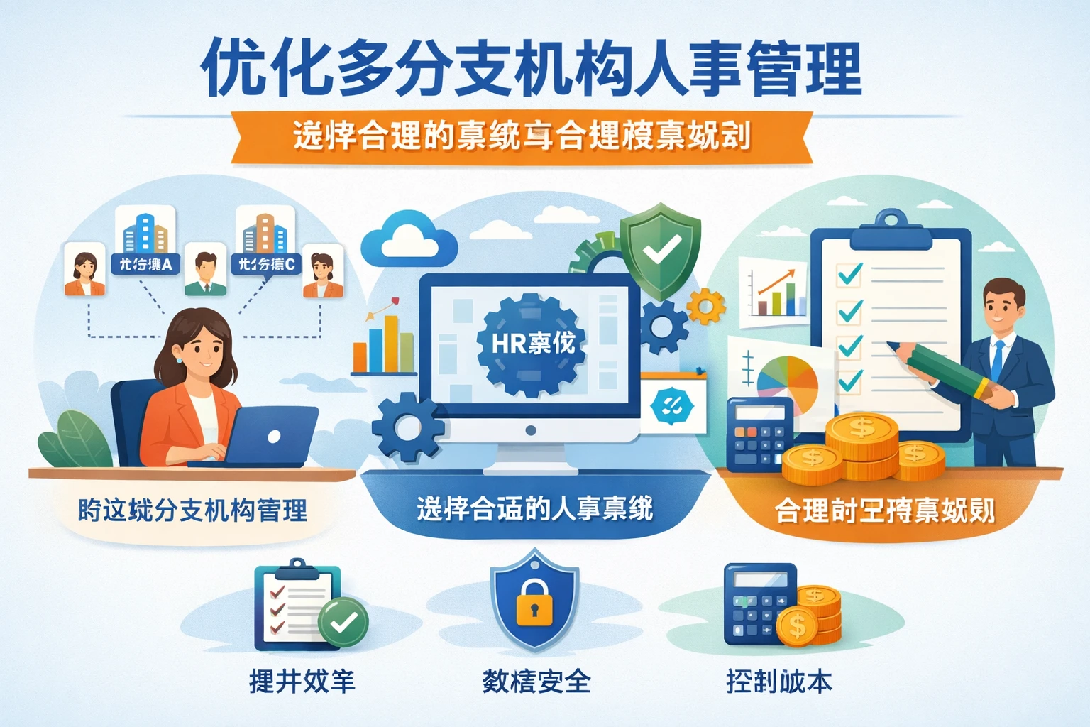 优化多分支机构人事管理：选择合适的系统与合理预算规划