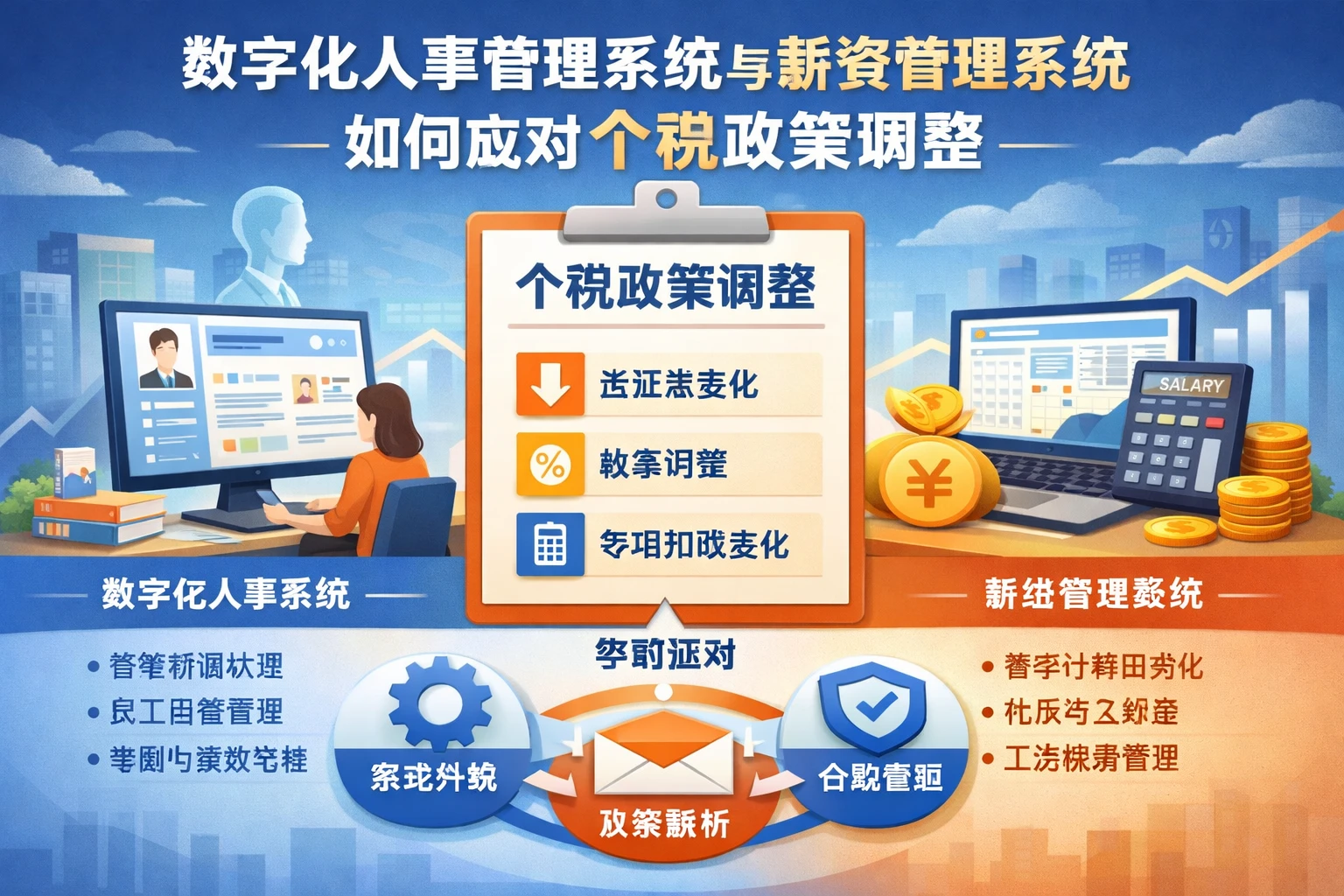 数字化人事管理系统与薪资管理系统如何应对个税政策调整