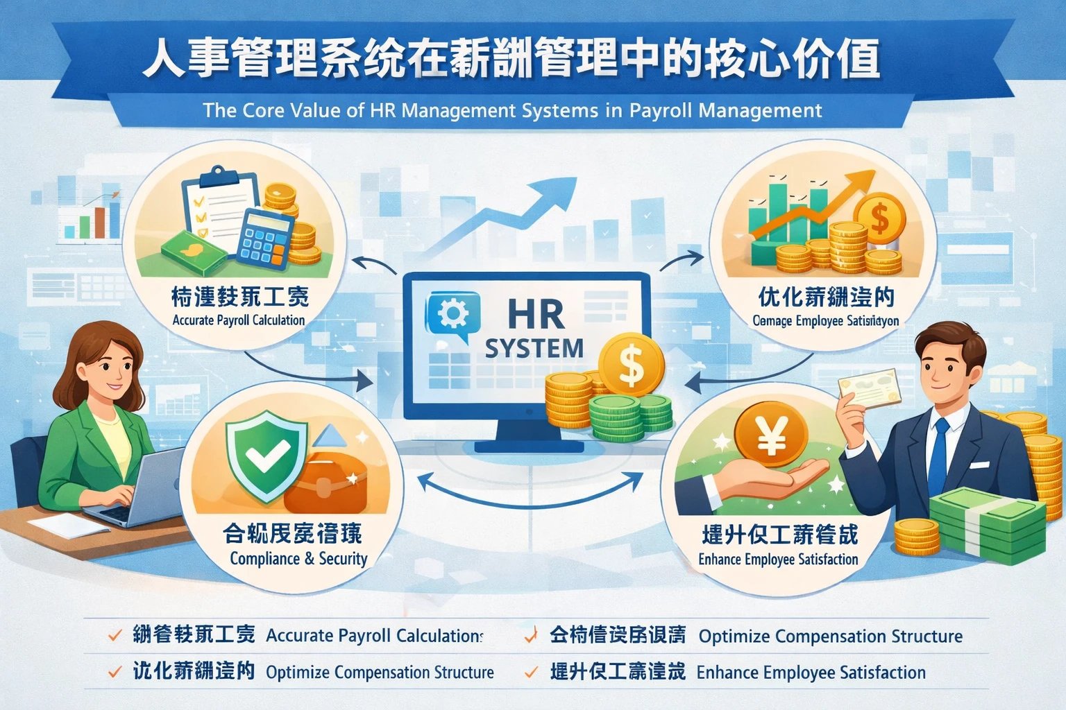 人事管理系统在薪酬管理中的核心价值