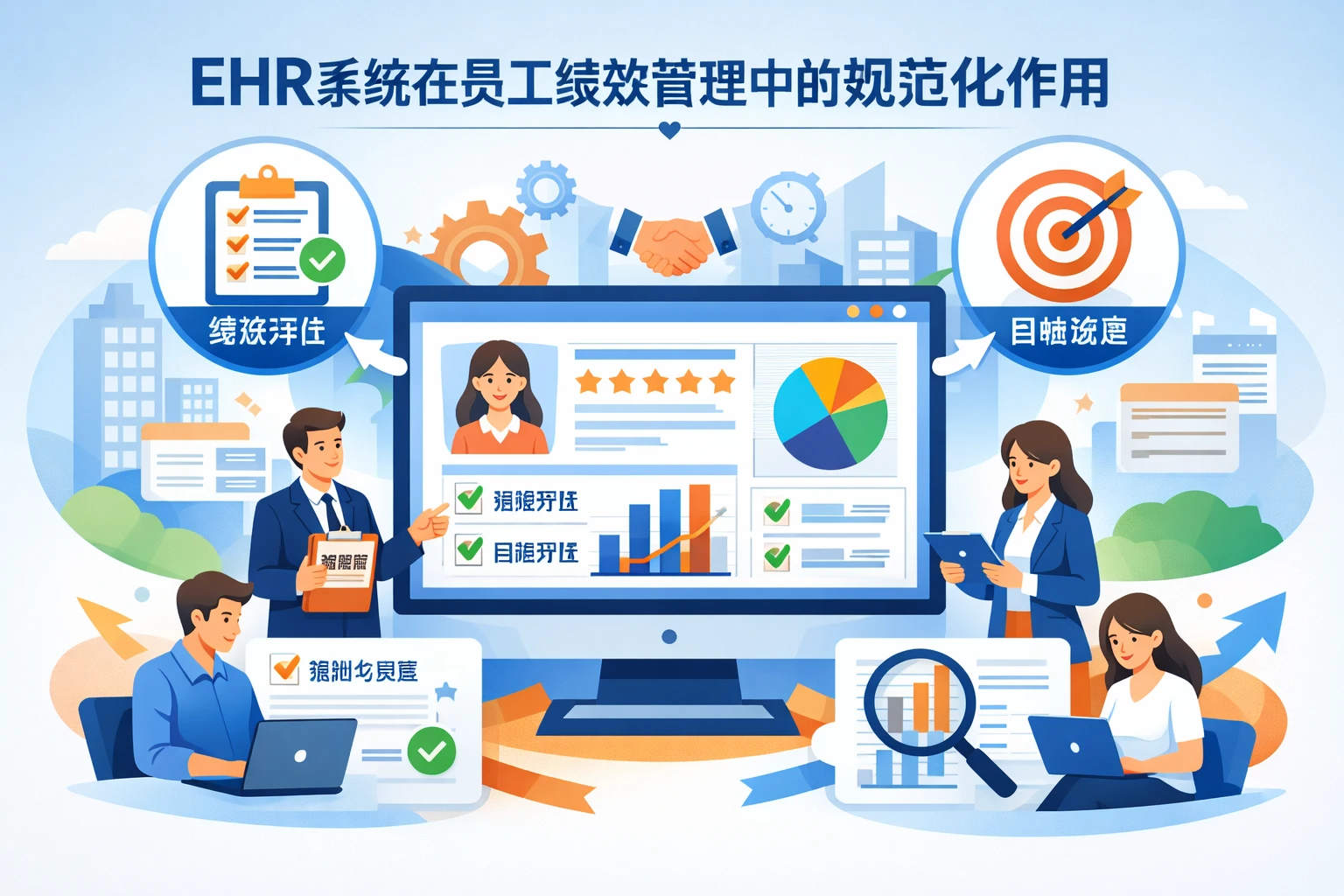 EHR系统在员工绩效管理中的规范化作用