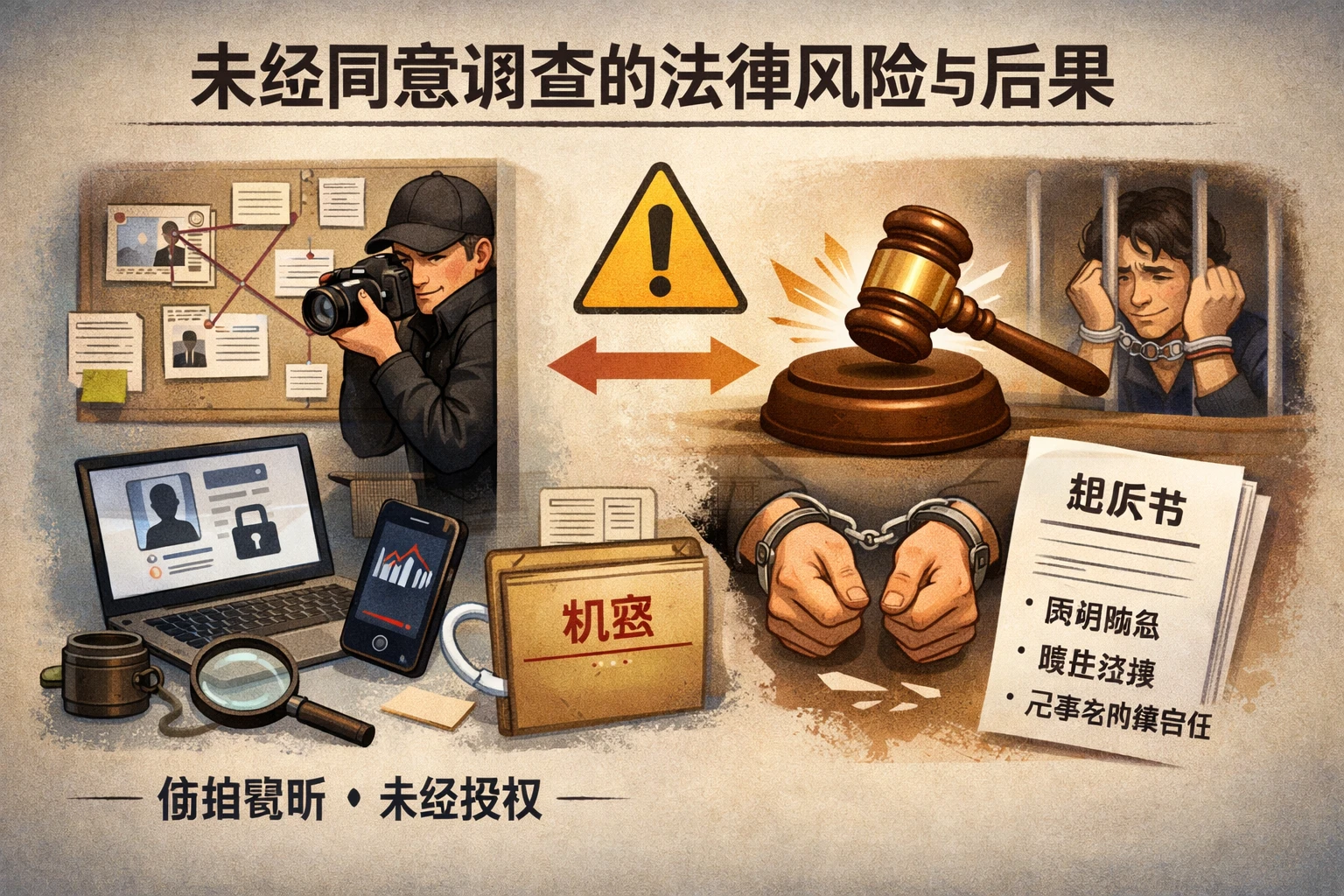 未经同意调查的法律风险与后果