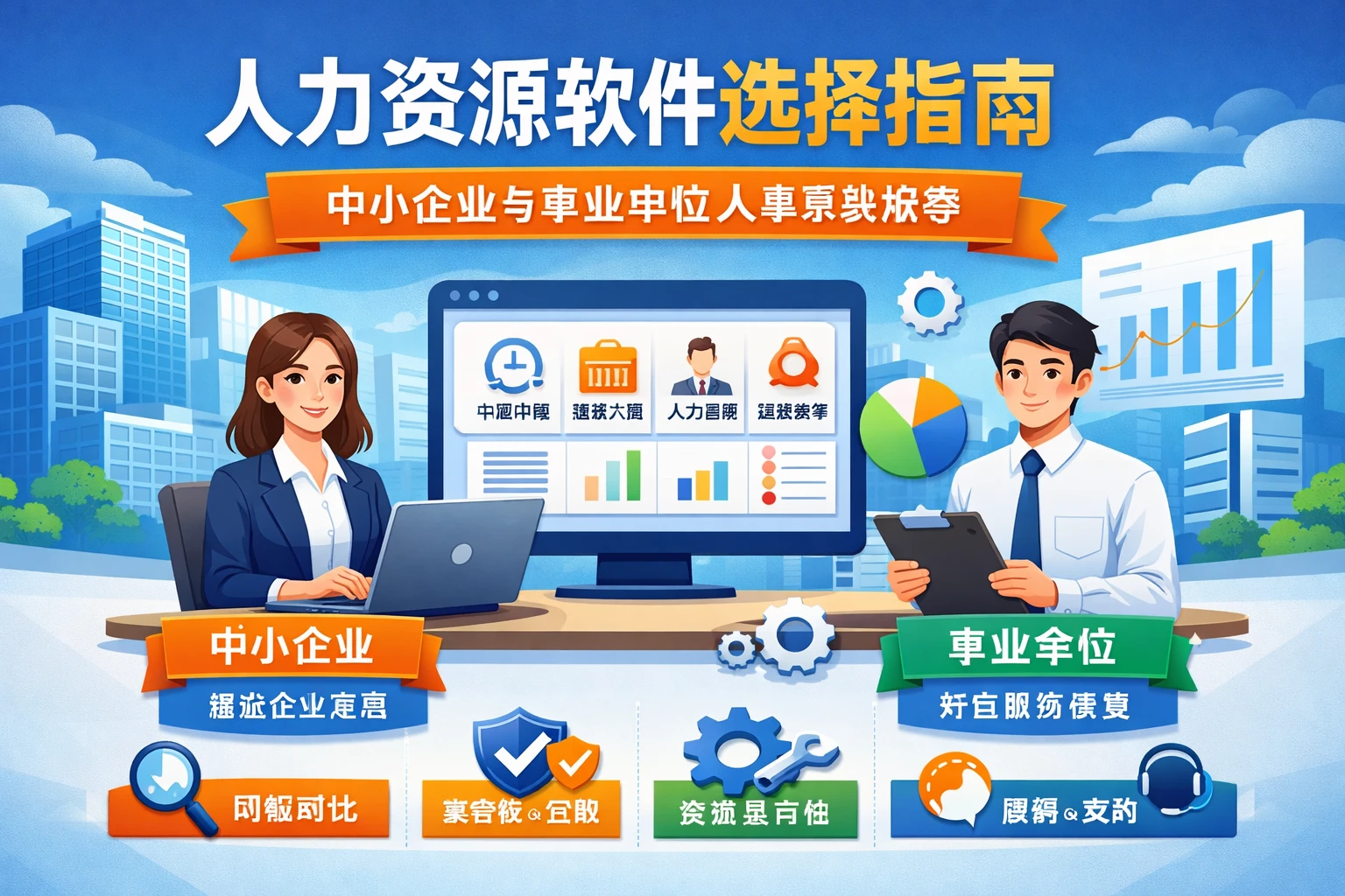 人力资源软件选择指南：中小企业与事业单位人事系统推荐