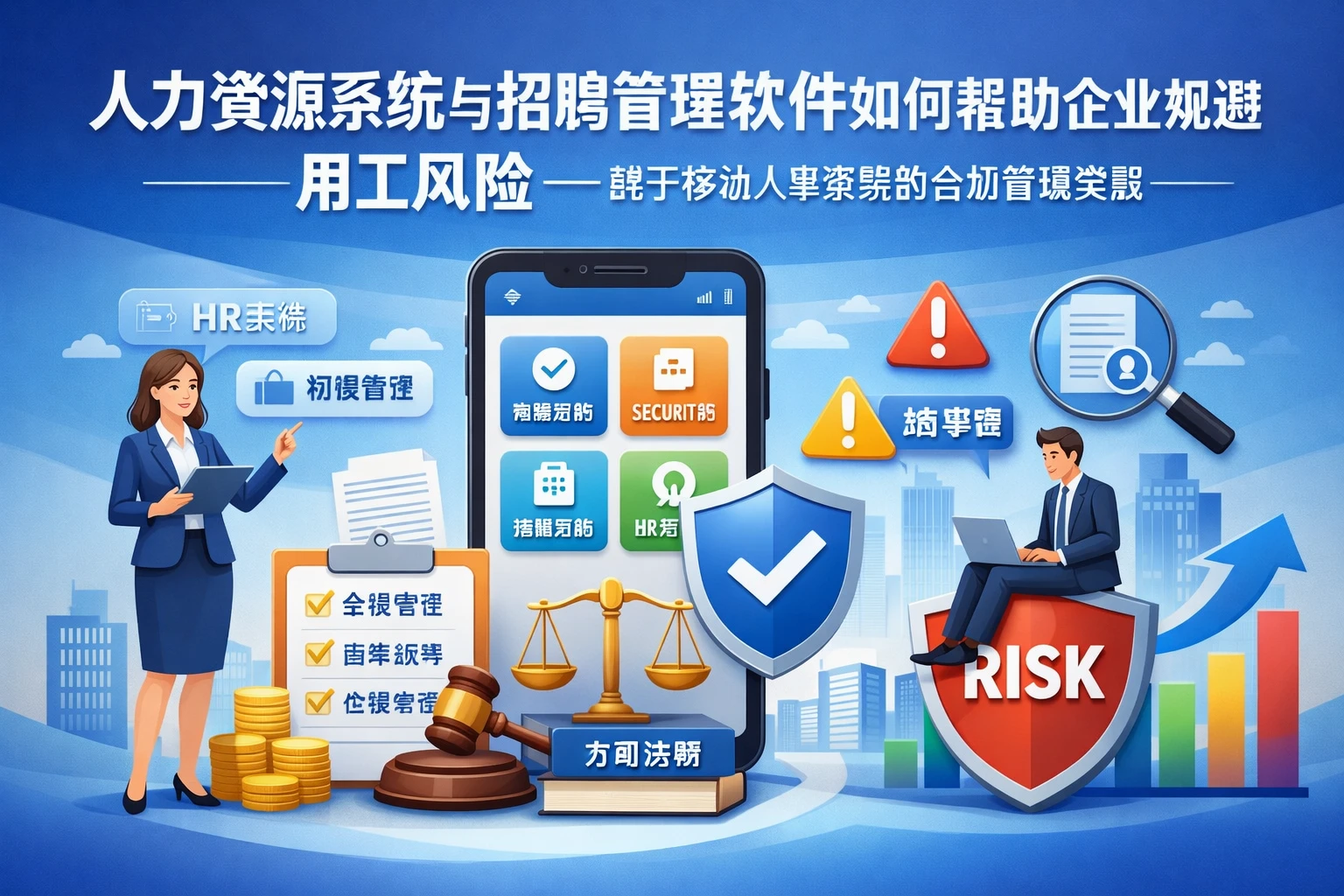 人力资源系统与招聘管理软件如何帮助企业规避用工风险——基于移动人事系统的合规管理实践