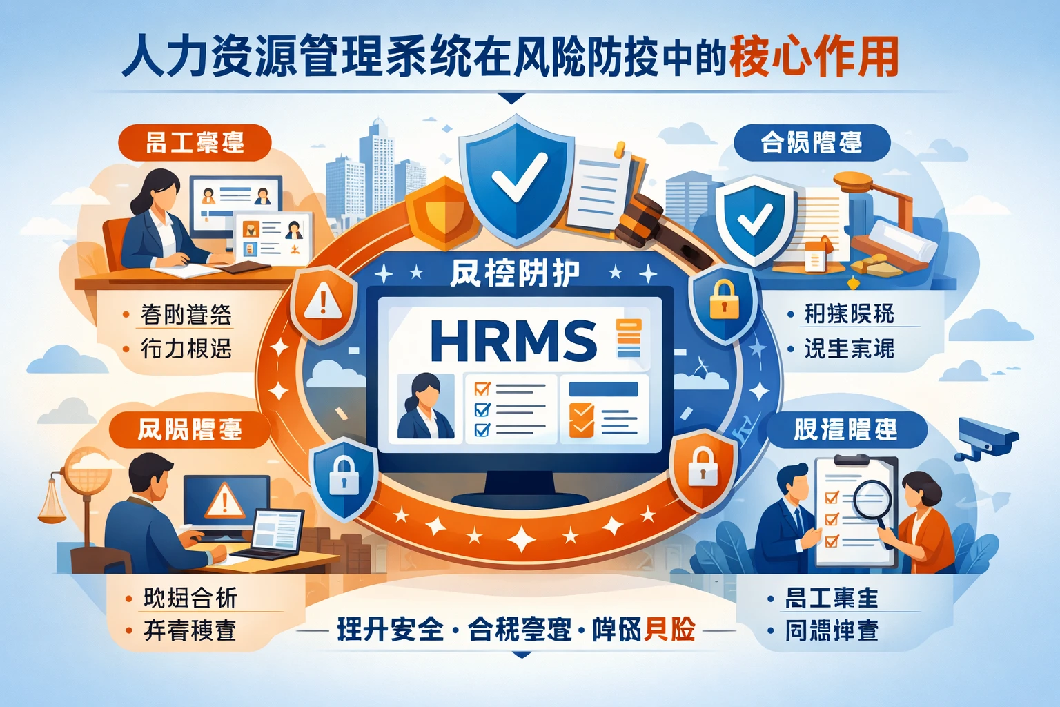 人力资源管理系统在风险防控中的核心作用