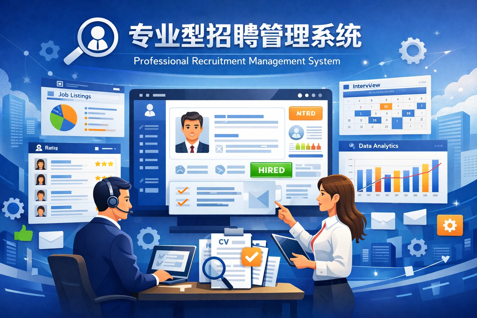 专业型招聘管理系统