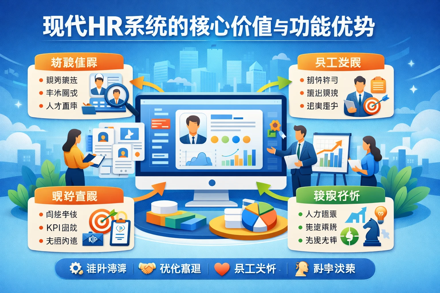 现代HR系统的核心价值与功能优势