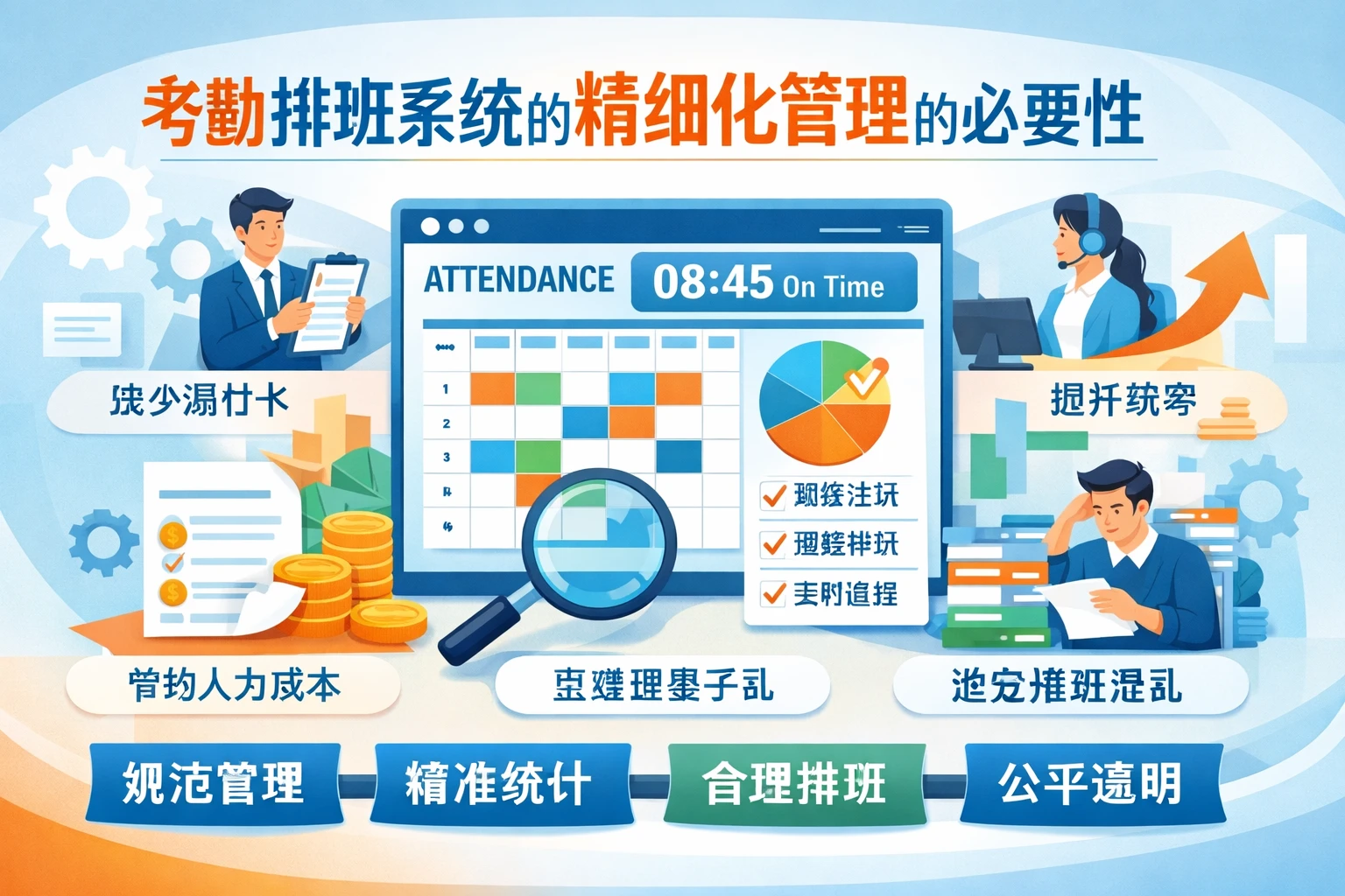 考勤排班系统的精细化管理的必要性