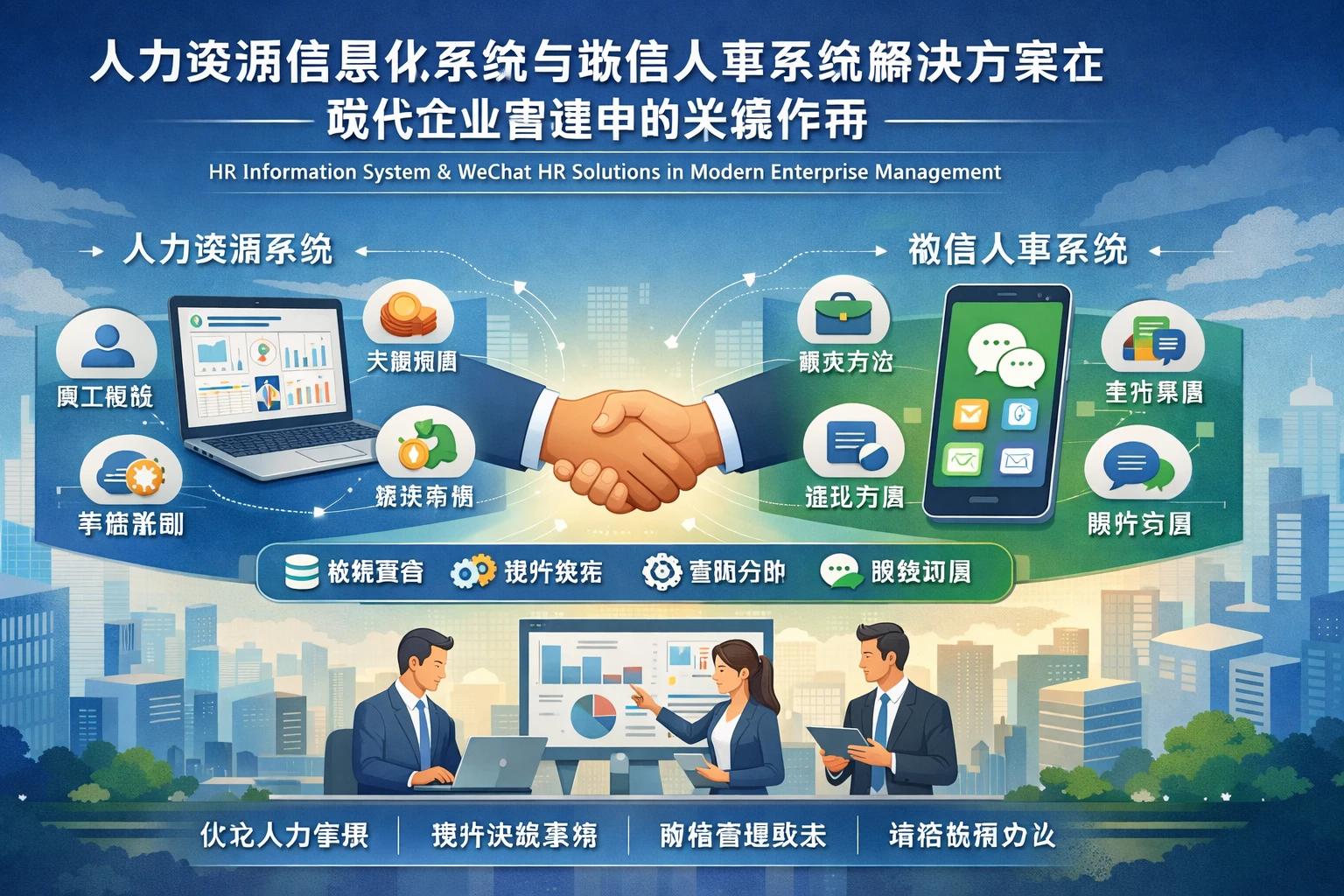 人力资源信息化系统与微信人事系统解决方案在现代企业管理中的关键作用