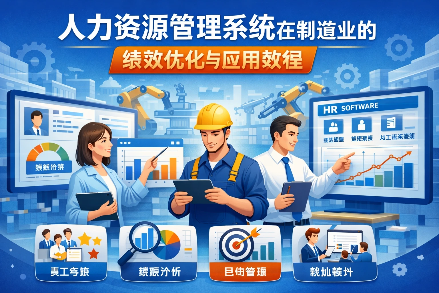 人力资源管理系统在制造业的绩效优化与应用教程