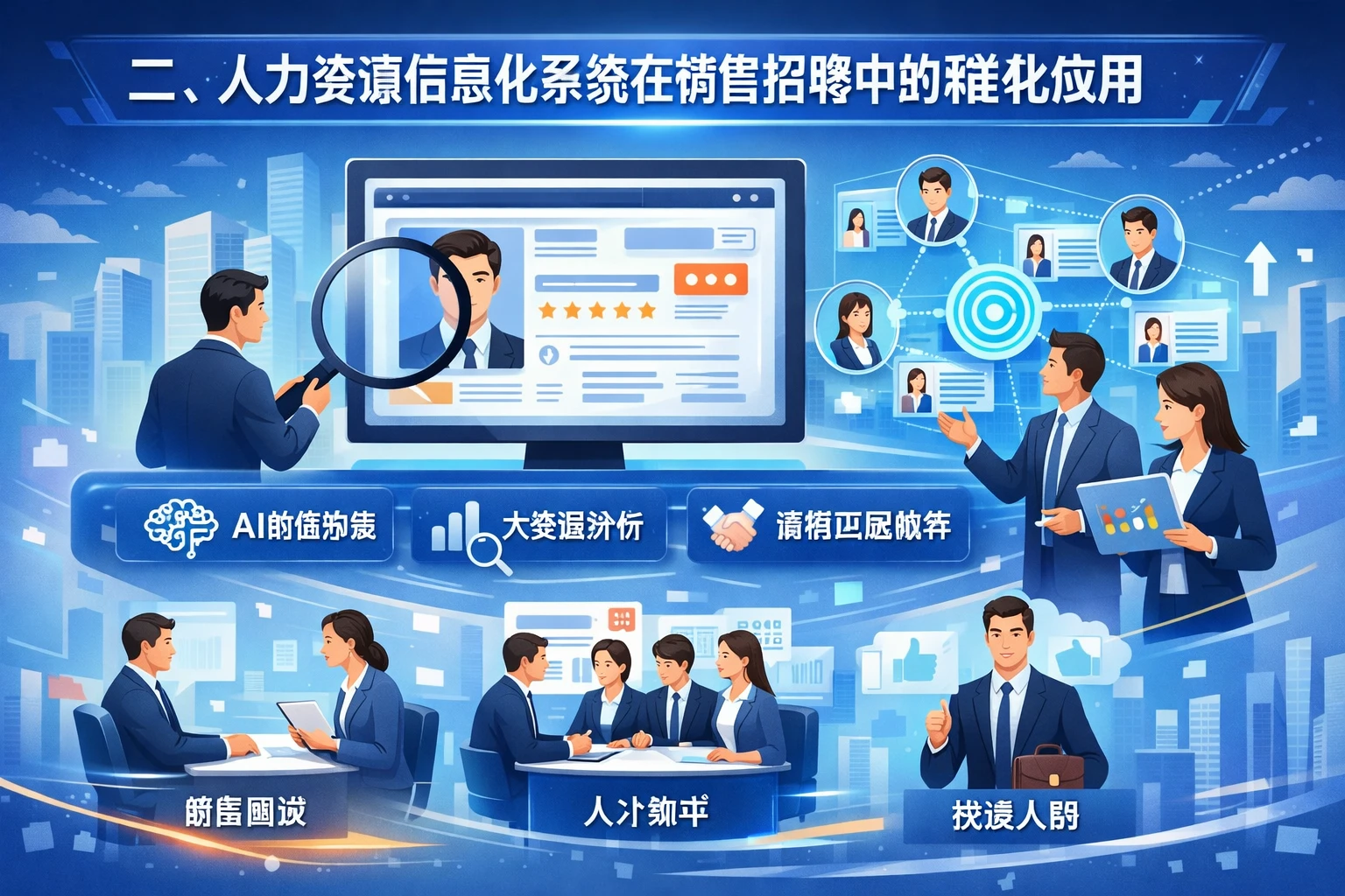 二、人力资源信息化系统在销售招聘中的精准化应用