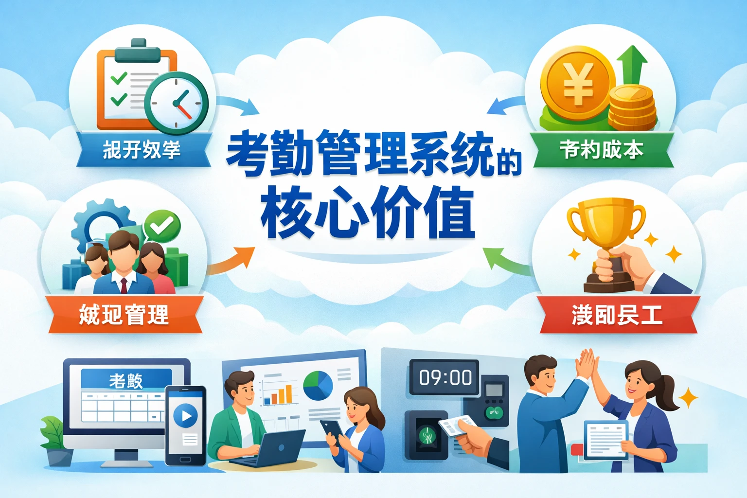 考勤管理系统的核心价值