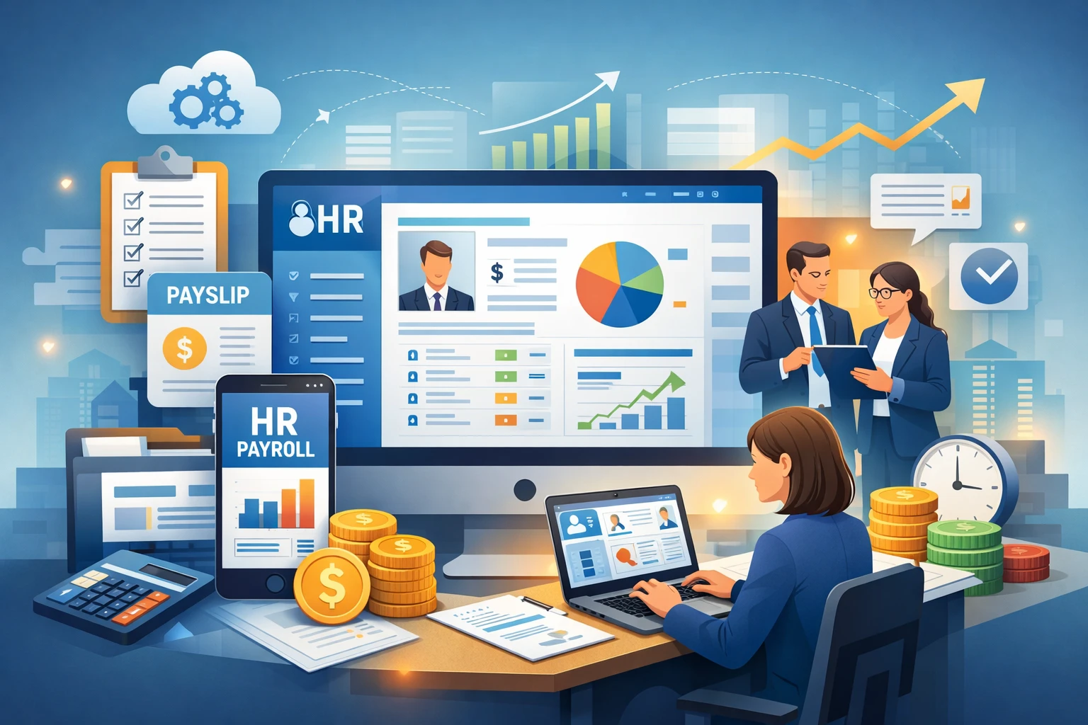 人力资源软件与在线人事系统：优化企业薪酬管理的智能解决方案