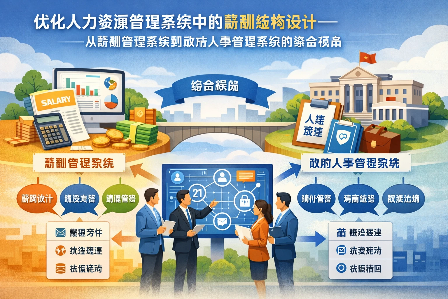 优化人力资源管理系统中的薪酬结构设计——从薪酬管理系统到政府人事管理系统的综合视角