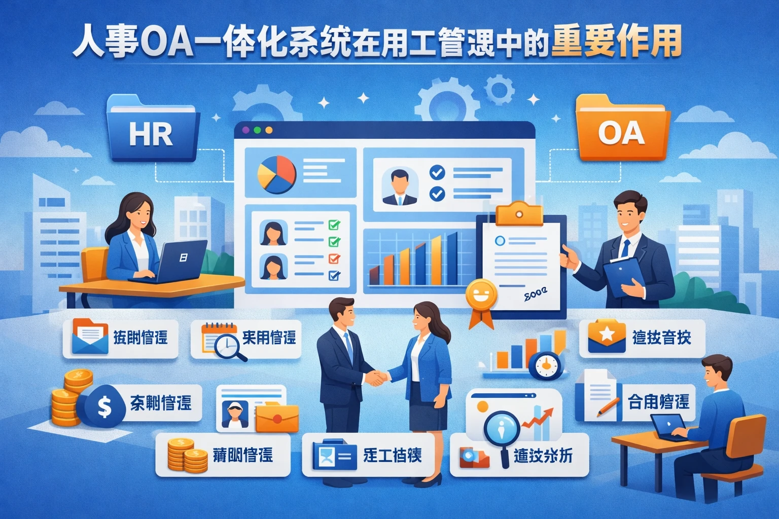 人事OA一体化系统在用工管理中的重要作用