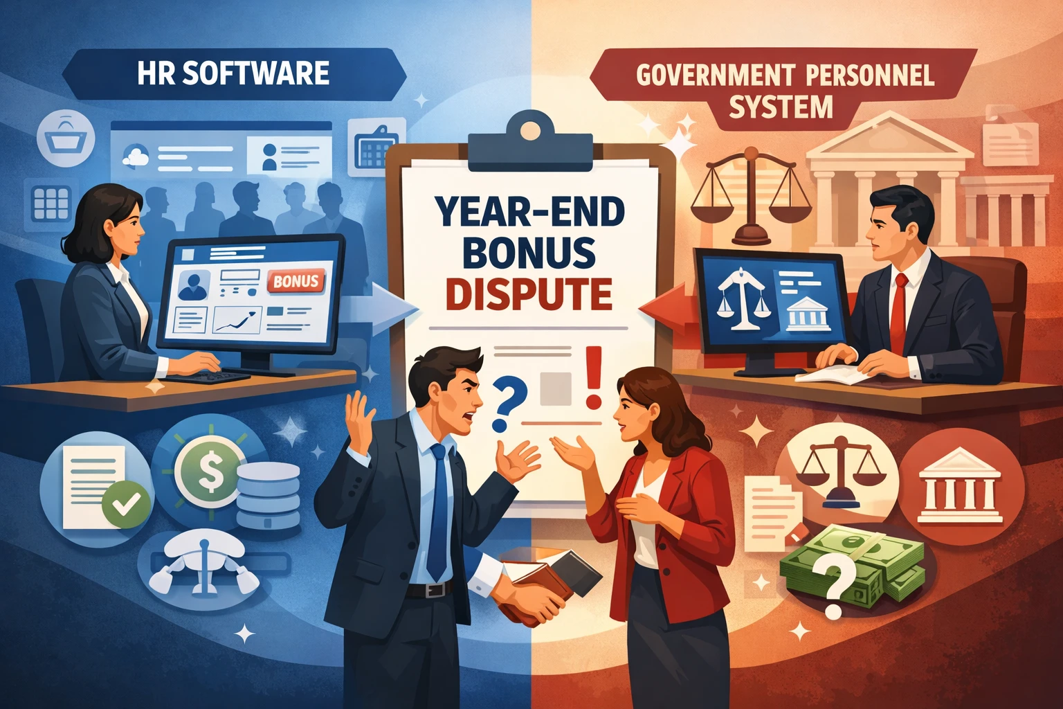 人力资源软件与政府人事管理系统在年终奖争议中的关键作用