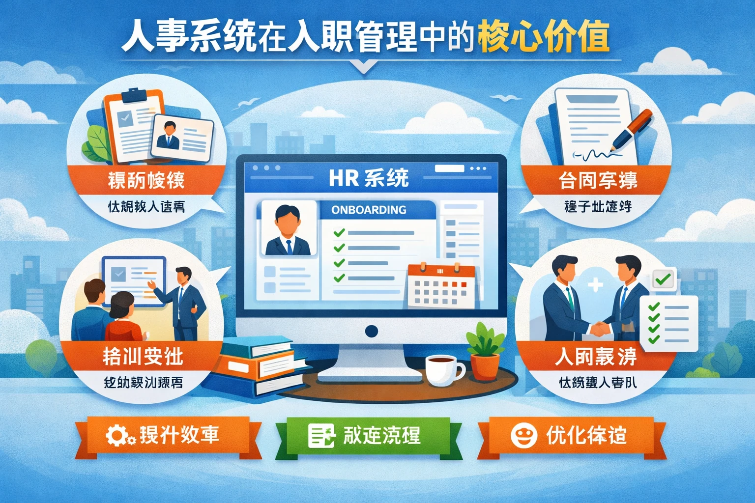 人事系统在入职管理中的核心价值