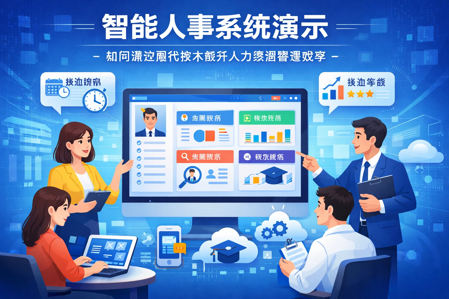 智能人事系统演示：如何通过现代技术提升人力资源管理效率
