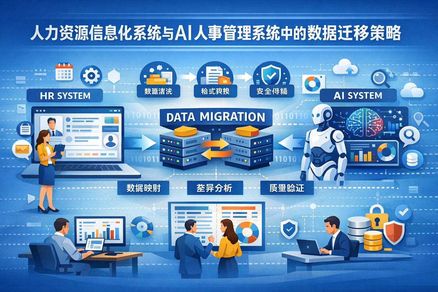 人力资源信息化系统与AI人事管理系统中的数据迁移策略