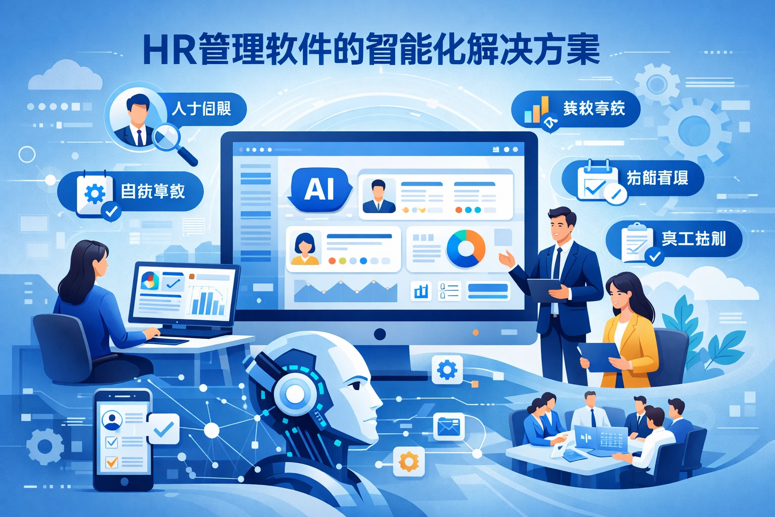 HR管理软件的智能化解决方案