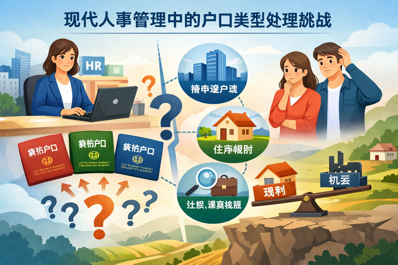 现代人事管理中的户口类型处理挑战