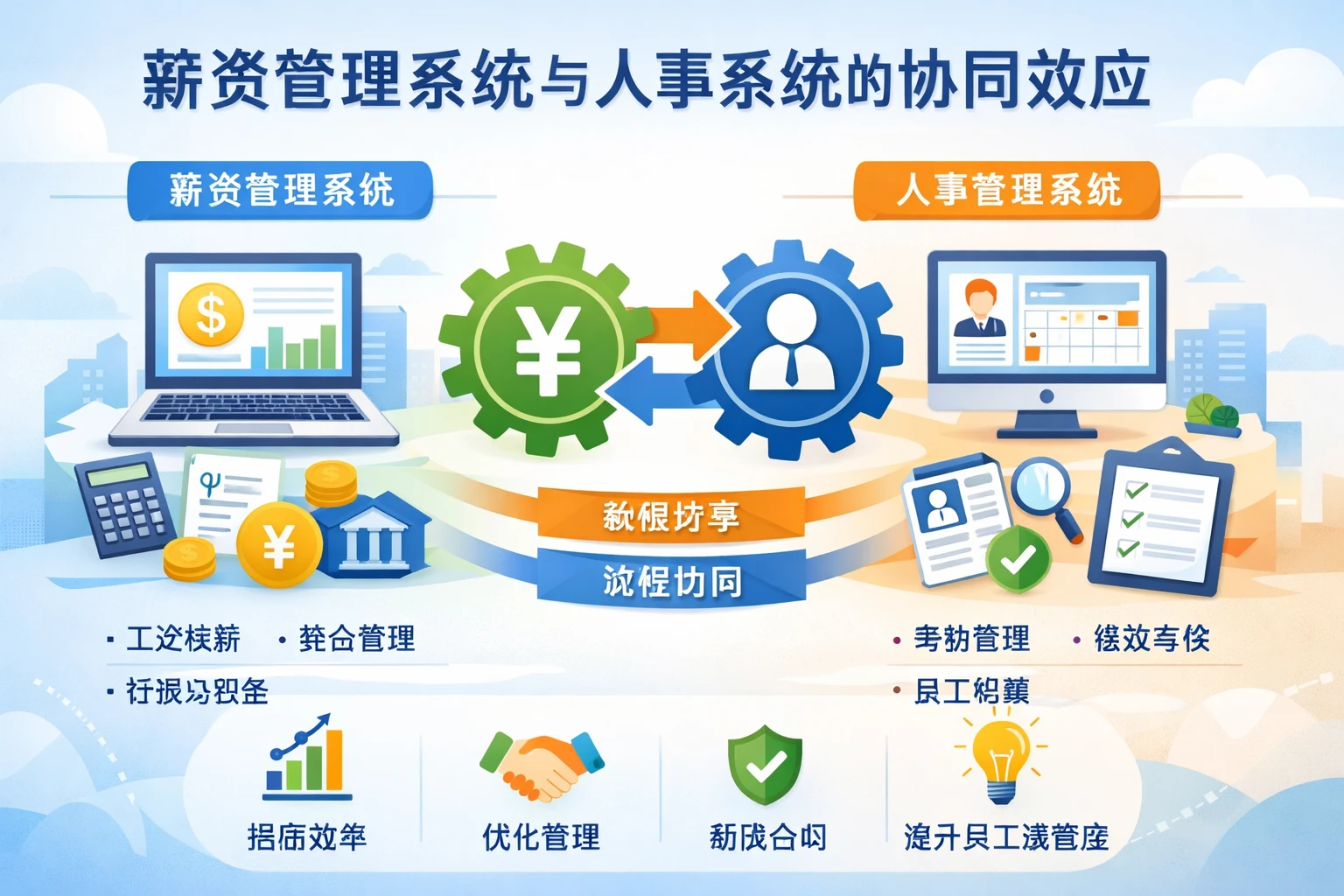 薪资管理系统与人事系统的协同效应