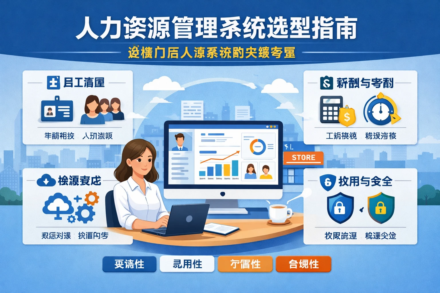 人力资源管理系统选型指南：连锁门店人事系统的关键考量