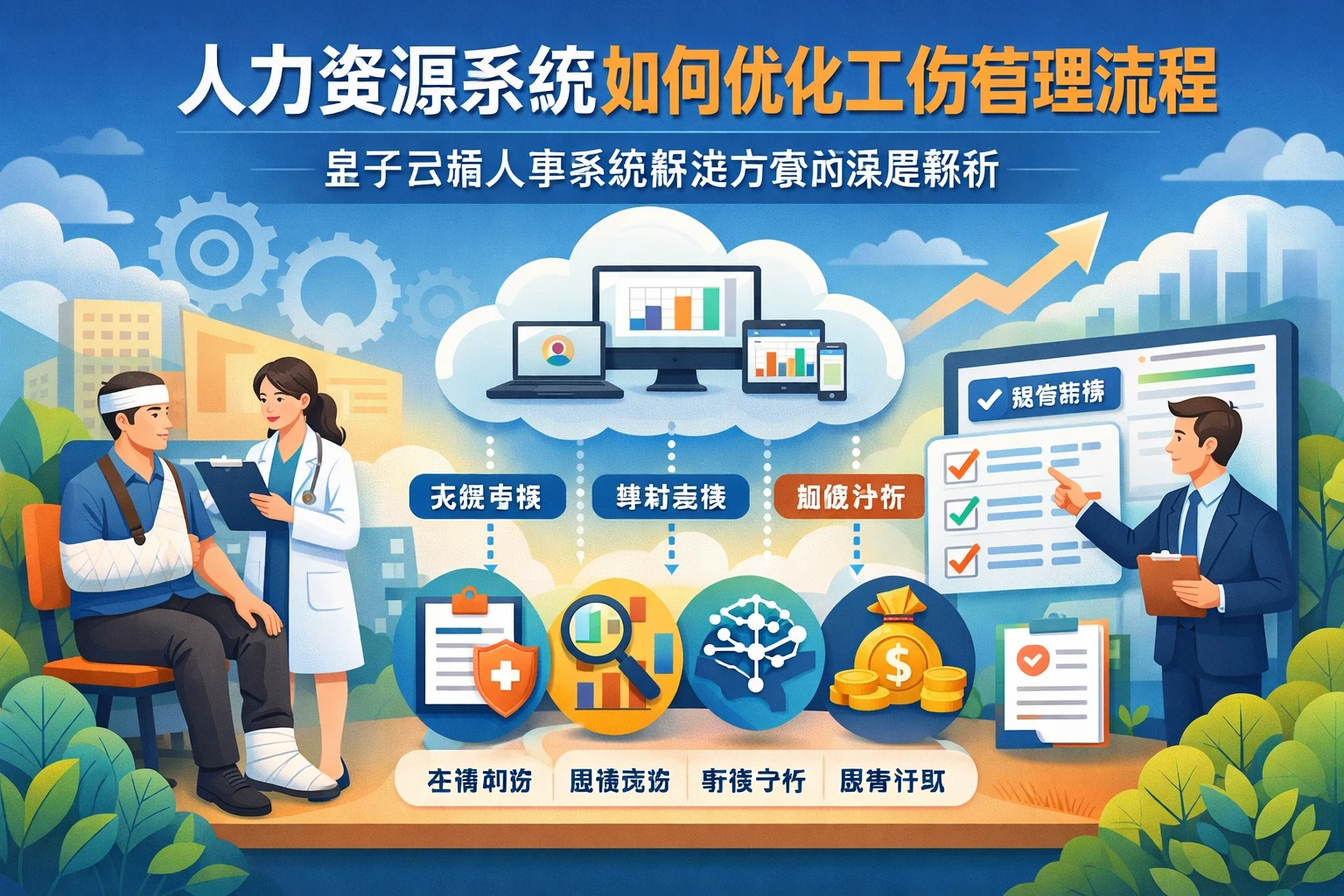 人力资源系统如何优化工伤管理流程——基于云端人事系统解决方案的深度解析