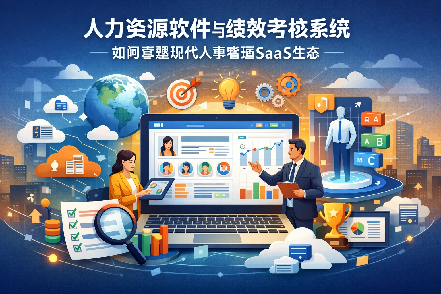 人力资源软件与绩效考核系统如何重塑现代人事管理SaaS生态