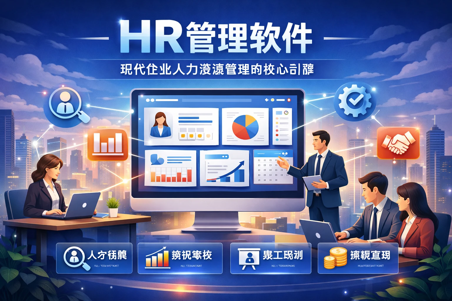 HR管理软件：现代企业人力资源管理的核心引擎