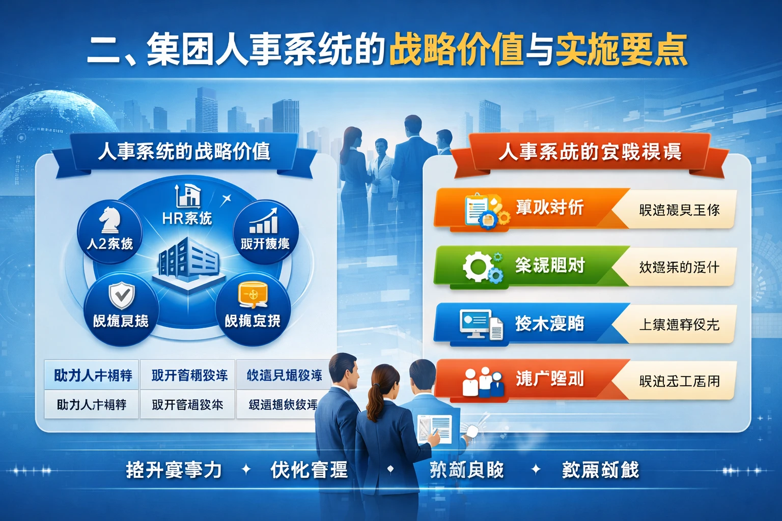 二、集团人事系统的战略价值与实施要点