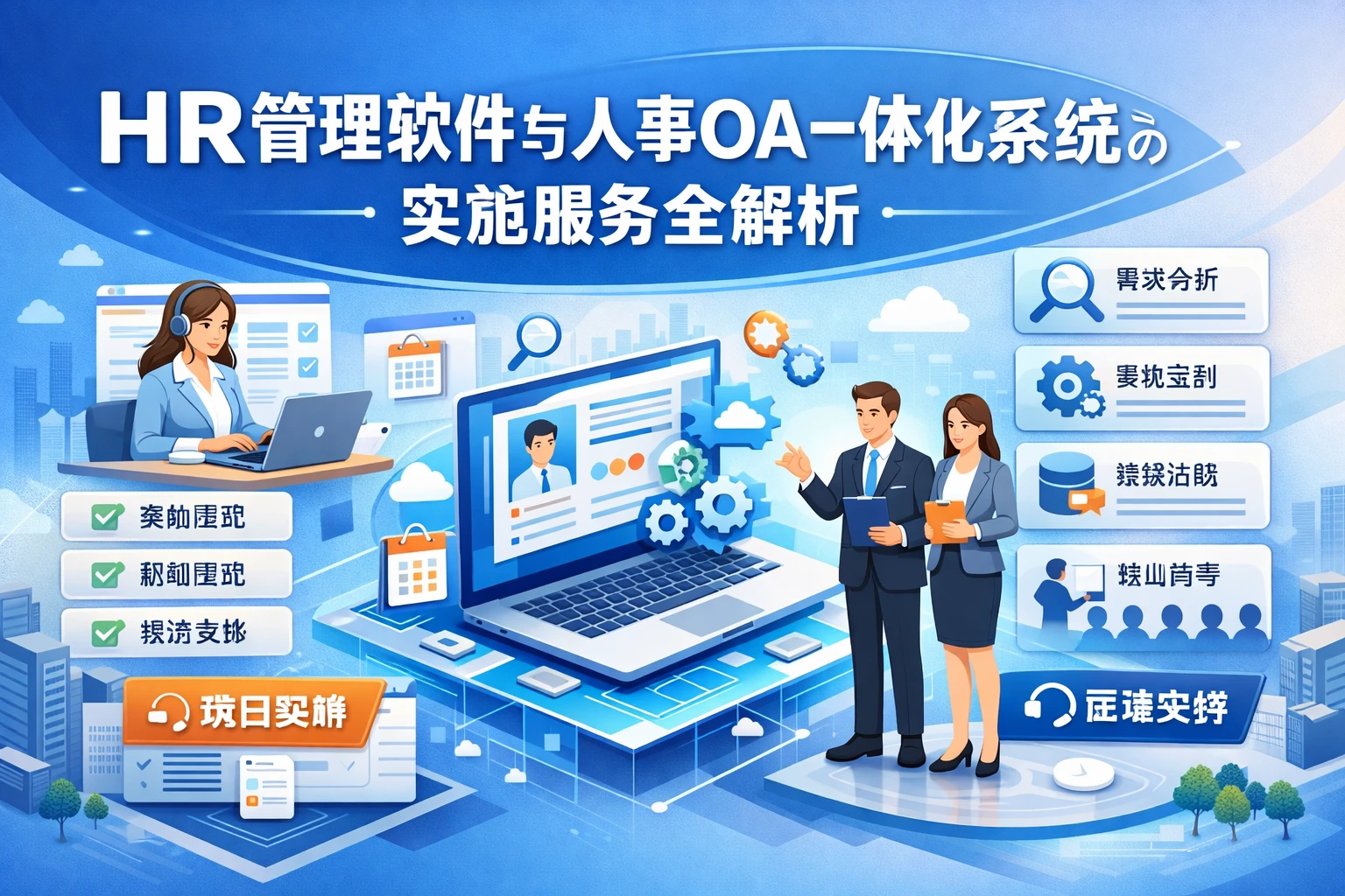 HR管理软件与人事OA一体化系统的实施服务全解析