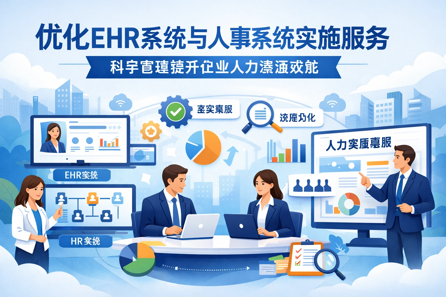 优化ehr系统与人事系统实施服务：科学管理提升企业人力资源效能