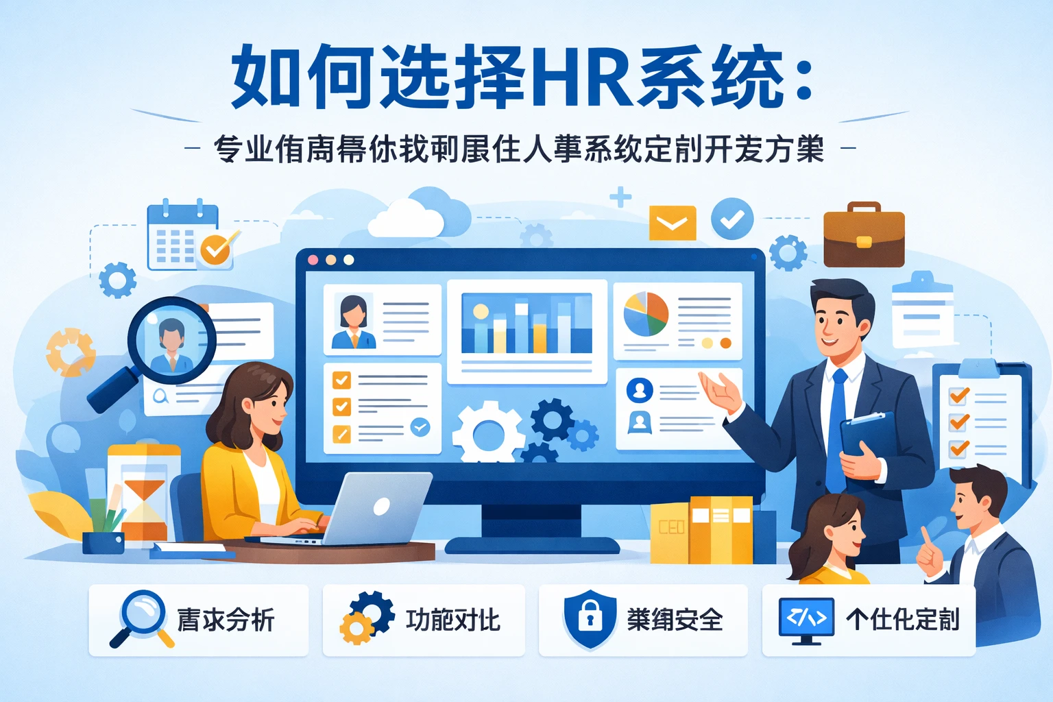 如何选择HR系统：专业指南帮你找到最佳人事系统定制开发方案