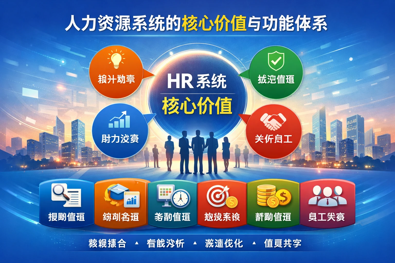 人力资源系统的核心价值与功能体系