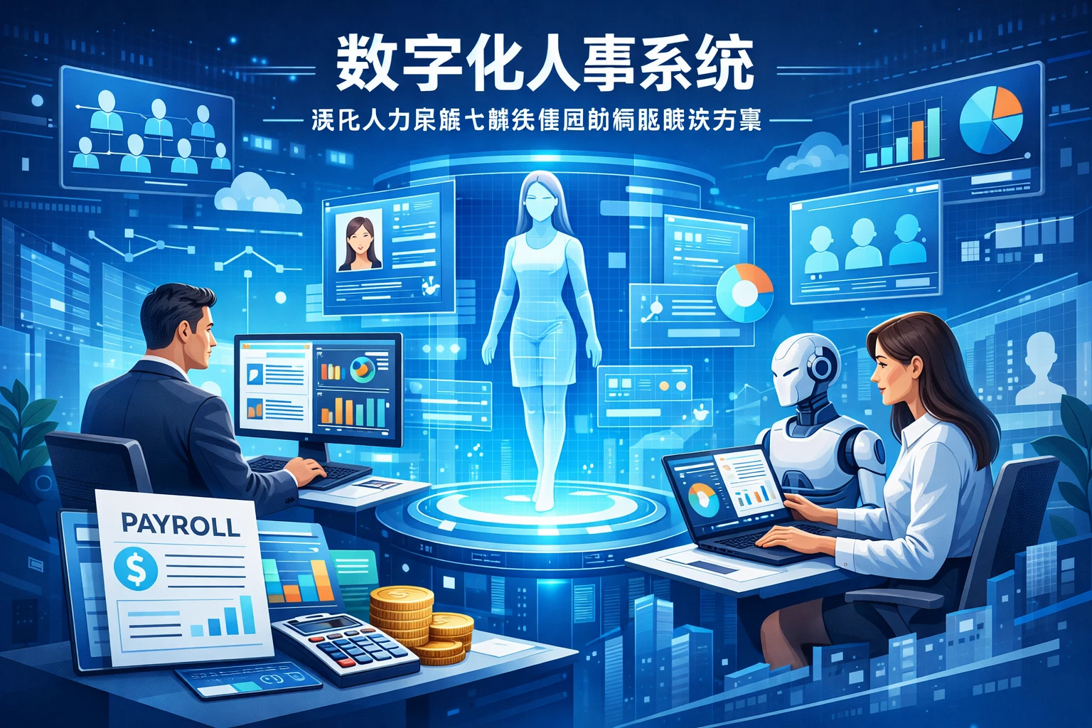数字化人事系统：现代人力资源与薪资管理的智能解决方案