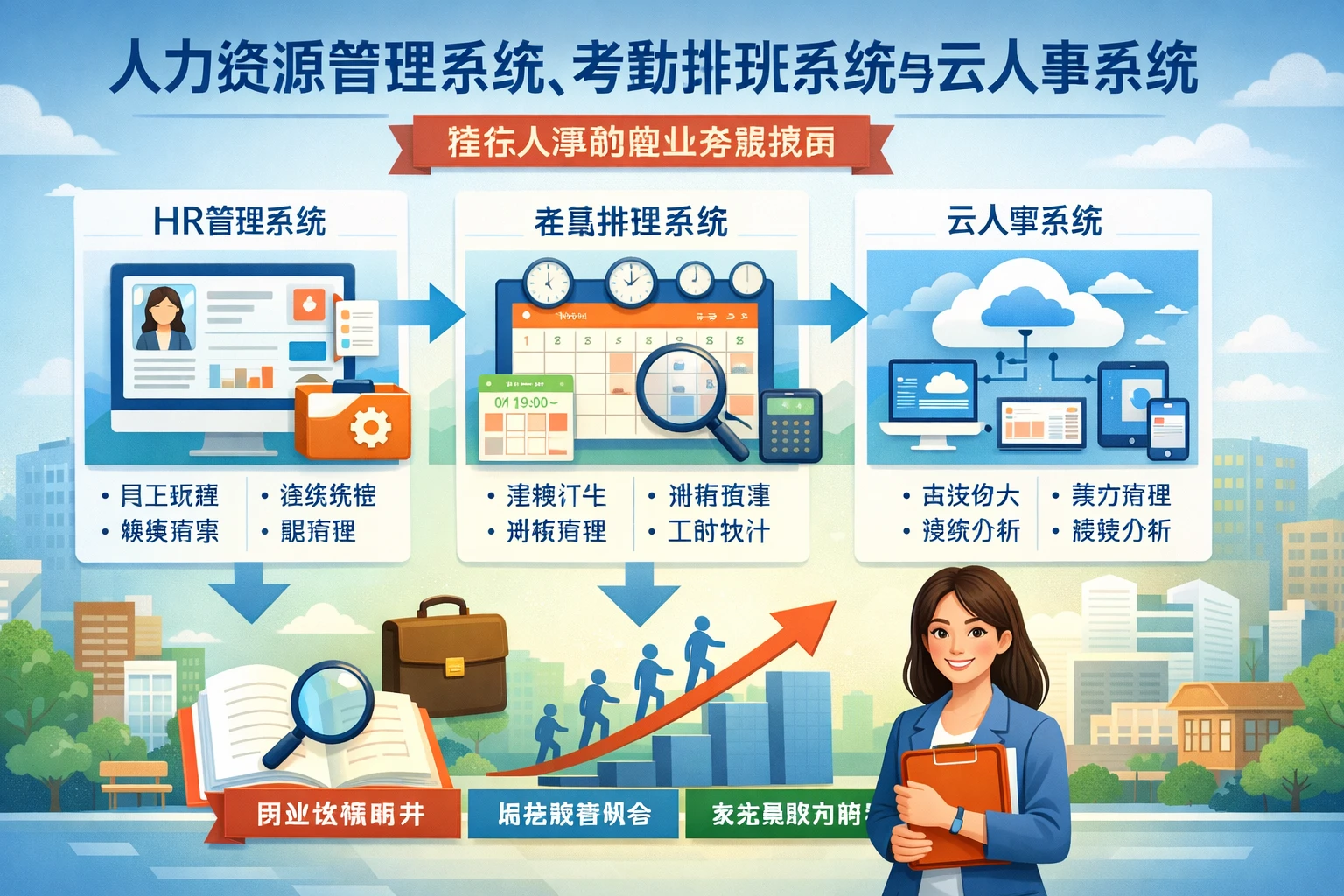 人力资源管理系统、考勤排班系统与云人事系统：转行人事的职业发展指南