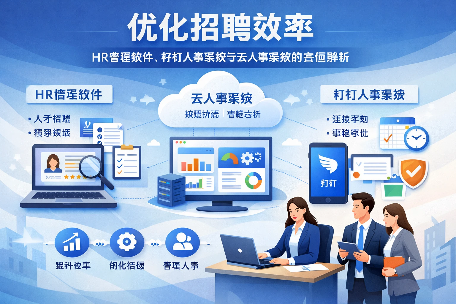 优化招聘效率：HR管理软件、钉钉人事系统与云人事系统的全面解析