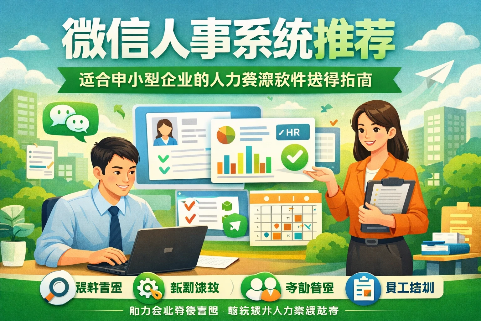 微信人事系统推荐:适合中小型企业的人力资源软件选择指南